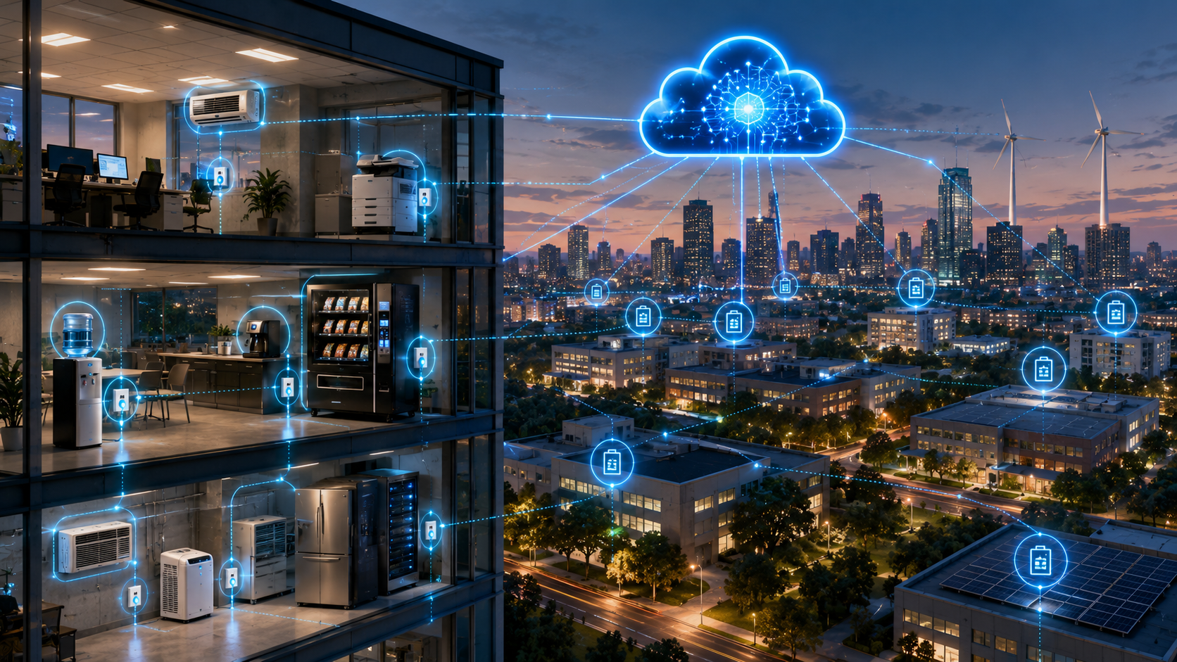 Virtual Power Plant (VPP) inside every building